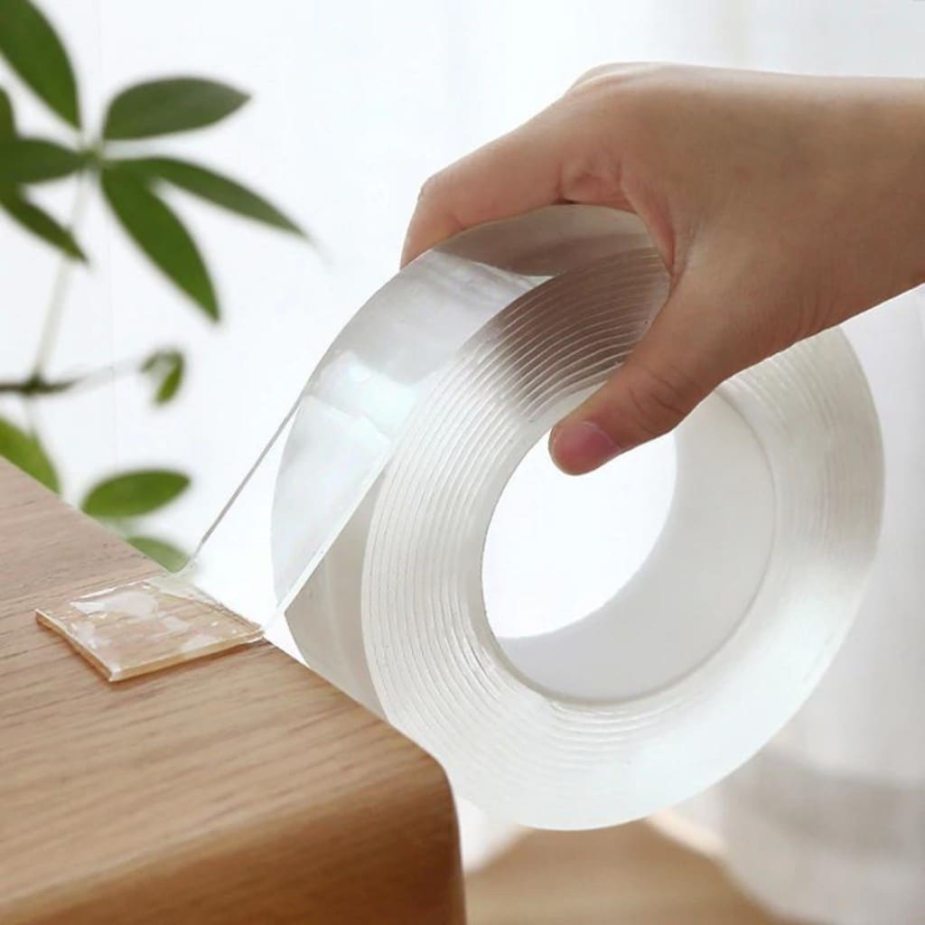 Fita Dupla Face Transparente NanoGel Extra Forte